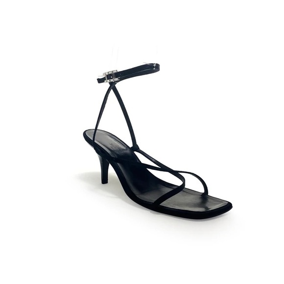 HERMES - satin slingback heels - Picture 4 of 4